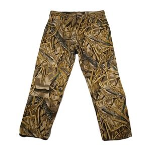 Wrangler Camouflage Men's Hunting Pants 40x30 Double Knee Advantage Wetland Camo